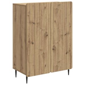 vidaXL Serviesskap Artisan eik 66 x 34,5 x 92 cm Konstruert tre