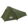 vidaXL Tunneltelt 215 x 100 x 90 cm Olivengr&oslash;nn Polyester og st&aring;l