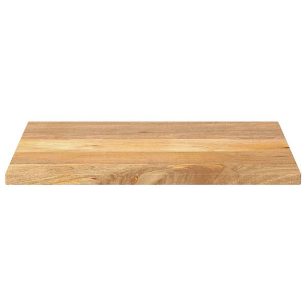 vidaXL Bordplate 90x70x2,5 cm rektangul&aelig;r heltre mango