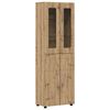 vidaXL H&oslash;yskap FLORIN 60 x 35 x 182 cm Artisan Eik Konstruert tre