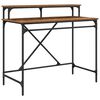 vidaXL Skrivebord Gamle tre 100 x 50 x 90 cm Konstruert tre