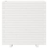 vidaXL Plantekasse hvit 70x40x72 cm heltre furu