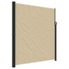vidaXL Uttrekkbar sidemarkise beige 220x300 cm