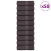 vidaXL Vaskeh&aring;ndkl&aelig;r FROGN 50 stk antrasitt 30x30 cm 360 gsm