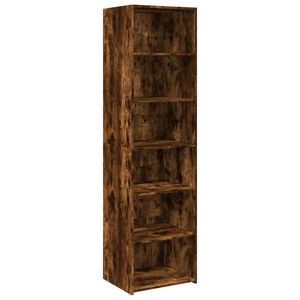 vidaXL Highboard r&oslash;kt eik 50x41x185 cm konstruert tre