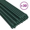 vidaXL Hageplanteplugger 30 stk gr&oslash;nn 180 cm st&aring;l