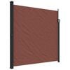 vidaXL Uttrekkbar sidemarkise 200x600 cm brun