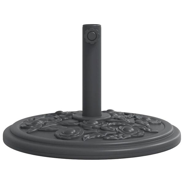 vidaXL Parasollfot for Ø38 / 48 mm stenger 12 kg rund