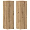 vidaXL Plantestativer 2 stk artisan eik 25x25x80 cm konstruert tre