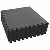 vidaXL Bassenggrunnmatte 24 stk. Svart 8,64 ㎡ EVA Skum