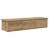 vidaXL Veggskap artisan eik 88x26x18,5 cm konstruert tre