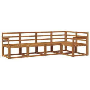 vidaXL Utend&oslash;rs sofa-sett 5 pcs Naturlig