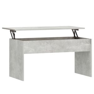 vidaXL Salongbord betonggr&aring; 102x50,5x52,5 cm konstruert tre