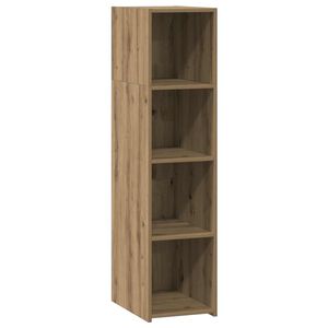 vidaXL H&oslash;yskap Artisan eik 30 x 41 x 124 cm Konstruert tre