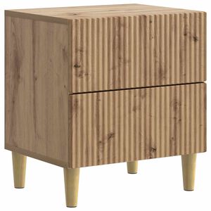 vidaXL Nattbordskap Artisan eik 43 x 34,5 x 48 cm Konstruert tre
