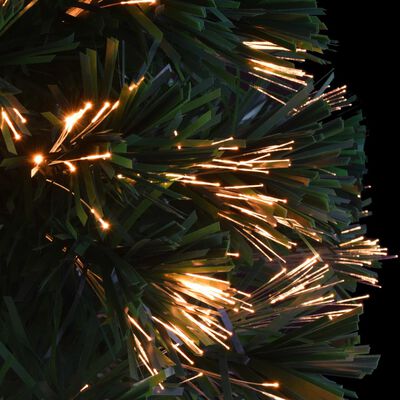 vidaXL Kunstig juletre fiberoptikk 64 cm grønn