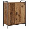 vidaXL Sko Skap 76 x 36,5 x 93 cm Konstruert tre Gammelt tre