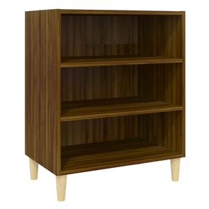 vidaXL Skjenk brun eik 57x35x70 cm konstruert tre