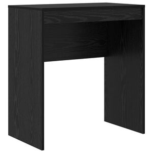 vidaXL Skrivebord Svart Eik 70 x 40 x 76 cm
