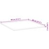 vidaXL Bordplate firkantet 80x80x2 cm heltre akasie