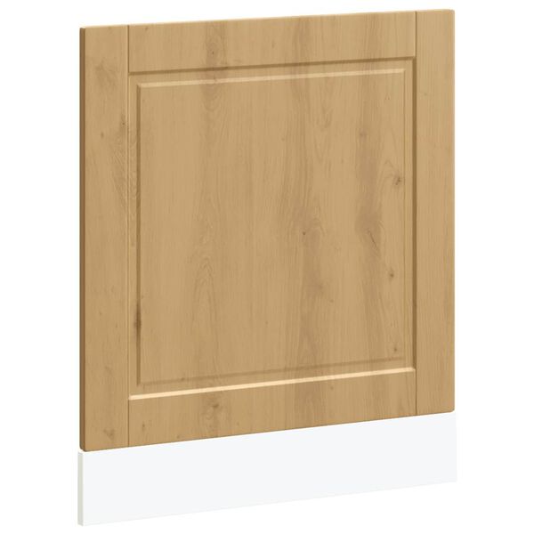 vidaXL Oppvaskmaskin panel artisan eik 60x1,5x67 cm konstruert tre