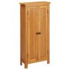 vidaXL Oppbevaringsskap 50x22x110 cm heltre eik