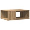 vidaXL Salongbord artisan eik 90x67x33 cm konstruert tre