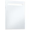 vidaXL LED-veggspeil til bad 60x80 cm