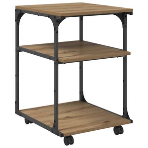 vidaXL Skiverstativ Artisan Eik 43 x 48 x 64 cm Konstruert tre