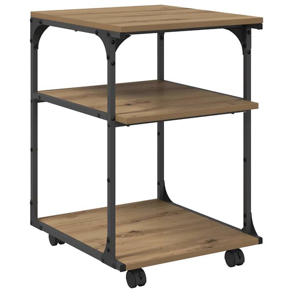 vidaXL Skiverstativ Artisan Eik 43 x 48 x 64 cm Konstruert tre