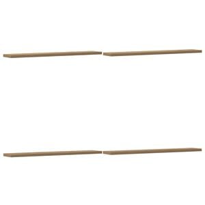 vidaXL Hylleplater 4 stk artisan eik 60x10x1,5 cm konstruert tre