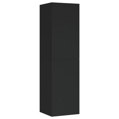 vidaXL TV-benker 2 stk svart 30,5x30x110 cm sponplate