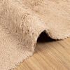 vidaXL Flossteppe med lang luv NAVARRA beige 200x290 cm polyester