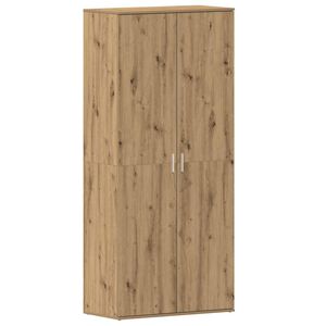 vidaXL Sko Skap 80 x 39 x 178 cm Konstruert tre Artisan Eik