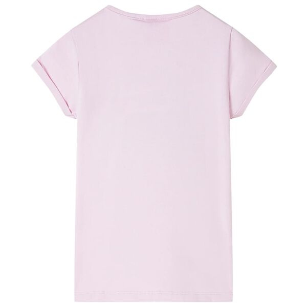 T-skjorte for barn lilla 128