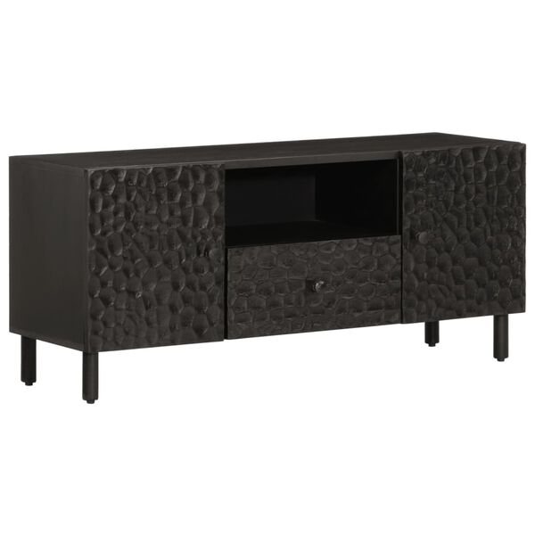 vidaXL TV-benk 105x33x46 cm heltre mango