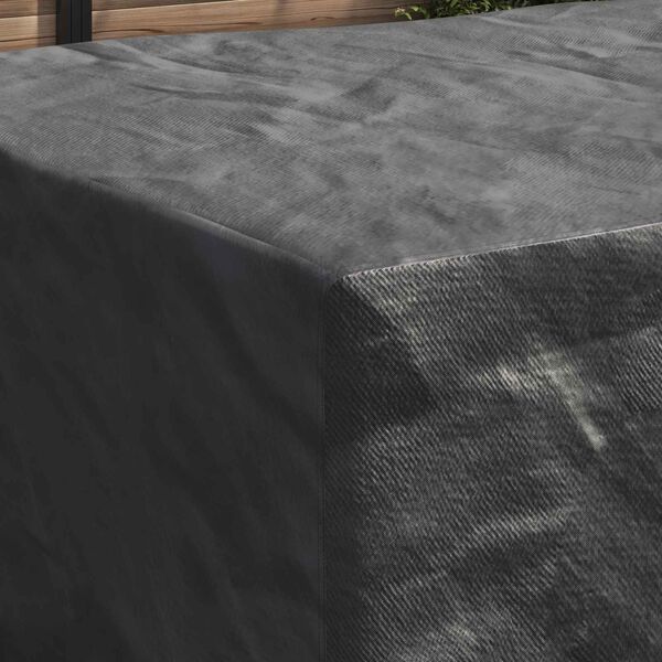 vidaXL M&oslash;belbeskyttelse Ensfarget Svart 240 x 180 x 100 cm 420D