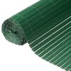 Nature Hageskjerm dobbeltsidig PVC 1,5x3m gr&oslash;nn