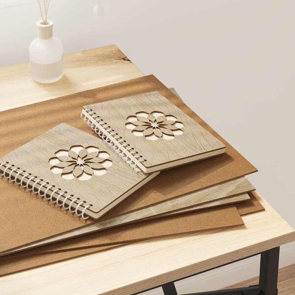 vidaXL Dekorpaneler 12 pcs Sonoma eik 30 x 42 x 0.27 cm Konstruert tre