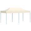 vidaXL Partytelt 291 x 580 x 315 cm Krem Oxford Stoff