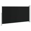 vidaXL Uttrekkbar sidemarkise 160x300 cm svart