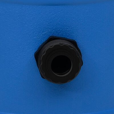 vidaXL Bassengfilterpumpe svart og blå 4 m³/t