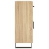 vidaXL Skjenk sonoma eik 69,5x34x90 cm konstruert tre