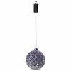 Luxform Batteridrevet LED hengelampe Ball Diamonds s&oslash;lv