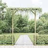 vidaXL Hagepergola 205x40x203 cm tre