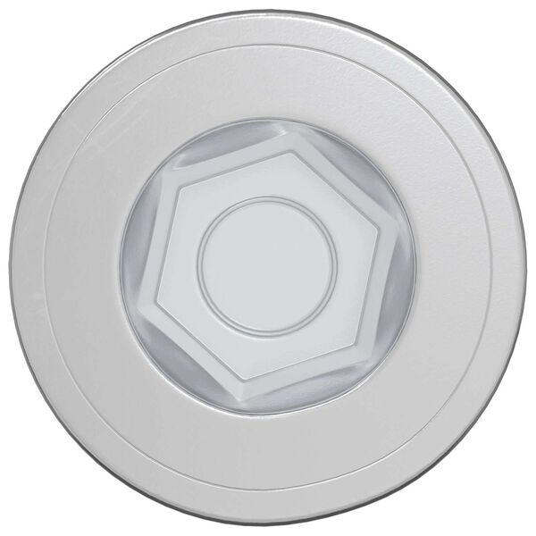 vidaXL Confirmatskruer 2100 pcs s&oslash;lv Metall