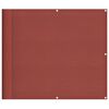 vidaXL Balkongskjerm terrakotta 90x700 cm 100 % polyester oxford