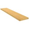 vidaXL Vegghylle 100x20x2,5 cm bambus