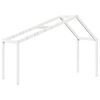 vidaXL Tak for barneseng hvit 213x95,5x144,5 cm heltre furu
