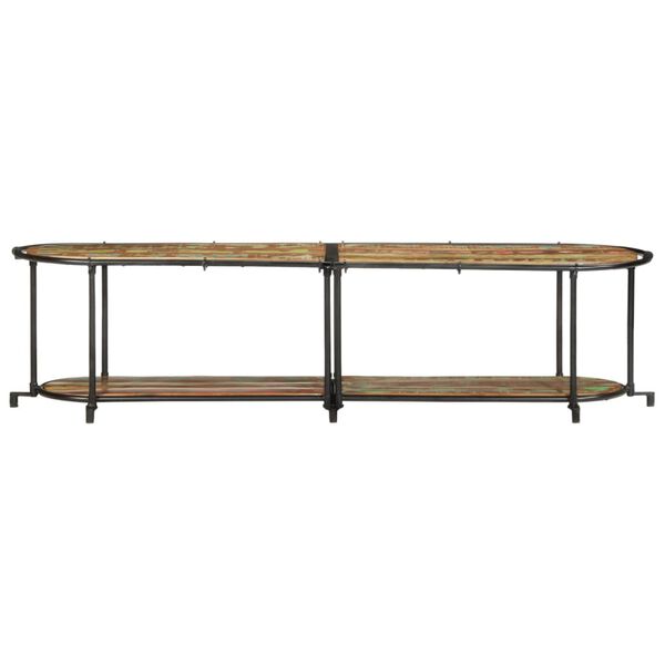 vidaXL TV-benk 160x42x40 cm gjenvunnet heltre